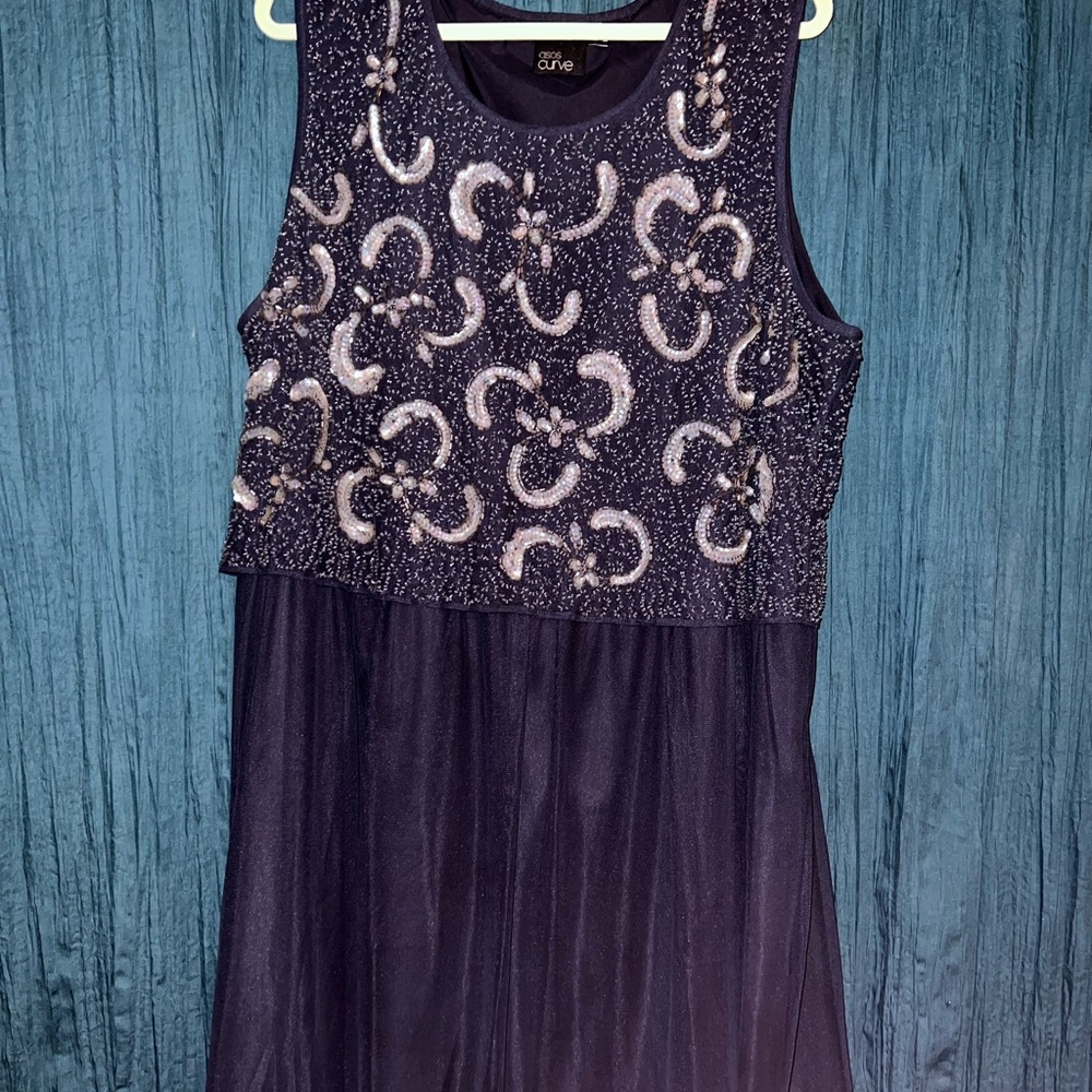Beautiful beaded mini dress